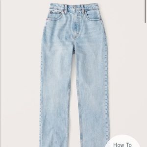 Curve Love 90s Ultra High Rise Straight Jeans